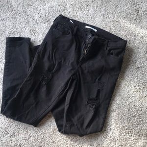 PAC sun perfect fit jeggings.  black